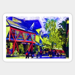 Shopping Whistler Sticker